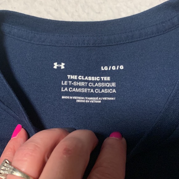 Under Armour Project Rock Ladies “Respect” Tee, EUC (Wore Once), Size Large - Picture 2 of 9